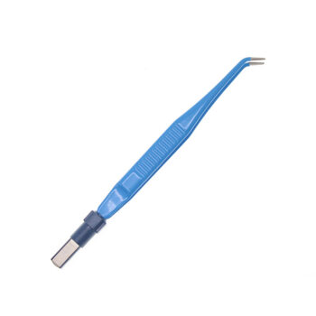 Pincett bipolär vinklad 1mm i spets längd 150mm