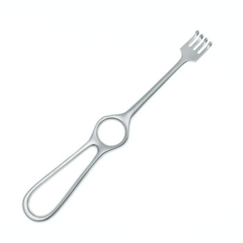 Sårhake Volkmann 4-kloig skarp 22cm
