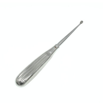 Sårslev bencurett Volkmann oval skarp 6mm bred 17cm