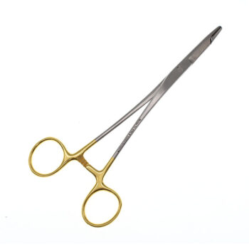 Nålförare med sax Olsen Hegar 18cm TC