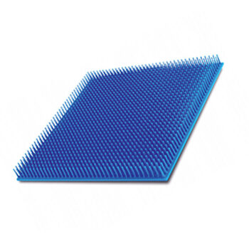 Silikonmatta blå med piggar 240x110mm