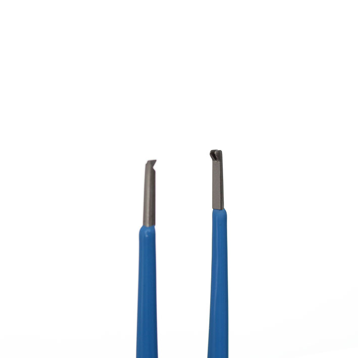 Pincett isolerad 2,1mm i spets med klo 1x2 längd 250mm