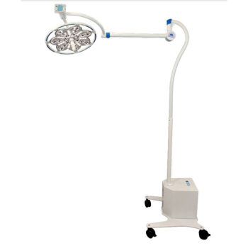 Operationslampa mobil med batteribackup 100 000 lux LED 440mm
