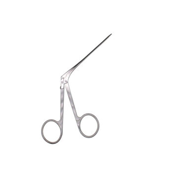 Krokodiltång öron Hartmann-Wullstein mikro gracil räfflat gap 0,8x6mm 8cm
